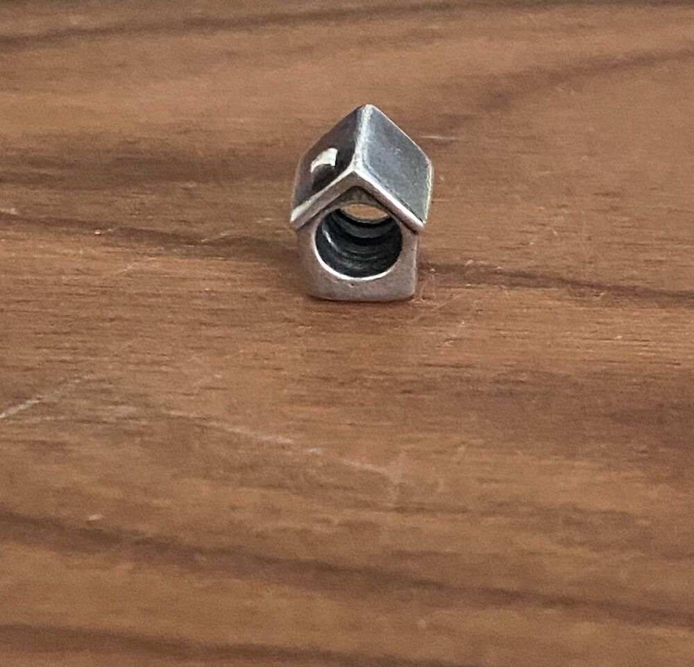 Authentic Pandora Sterling Silver House Charm
